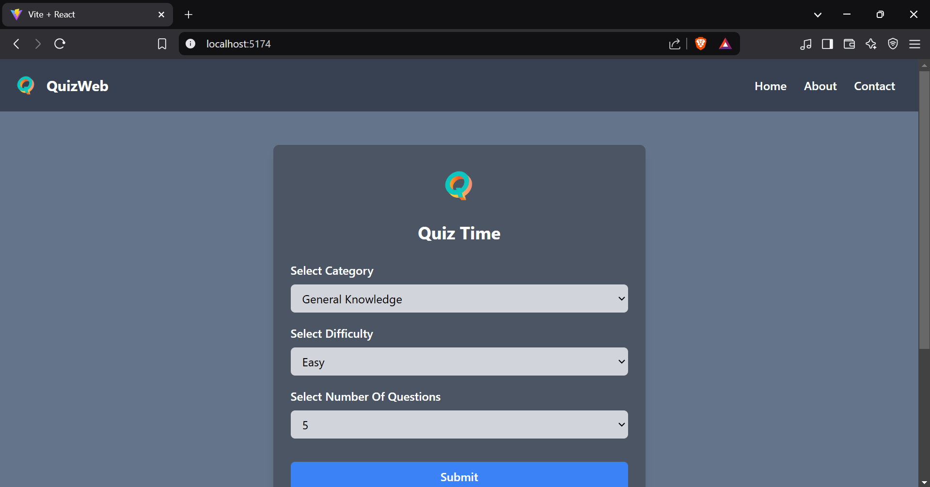 Interactive Quiz App